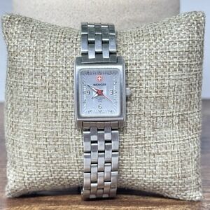 Wenger Swiss Military Women's Tank Watch 092 0940 Stainless Band 20mm Case 50M